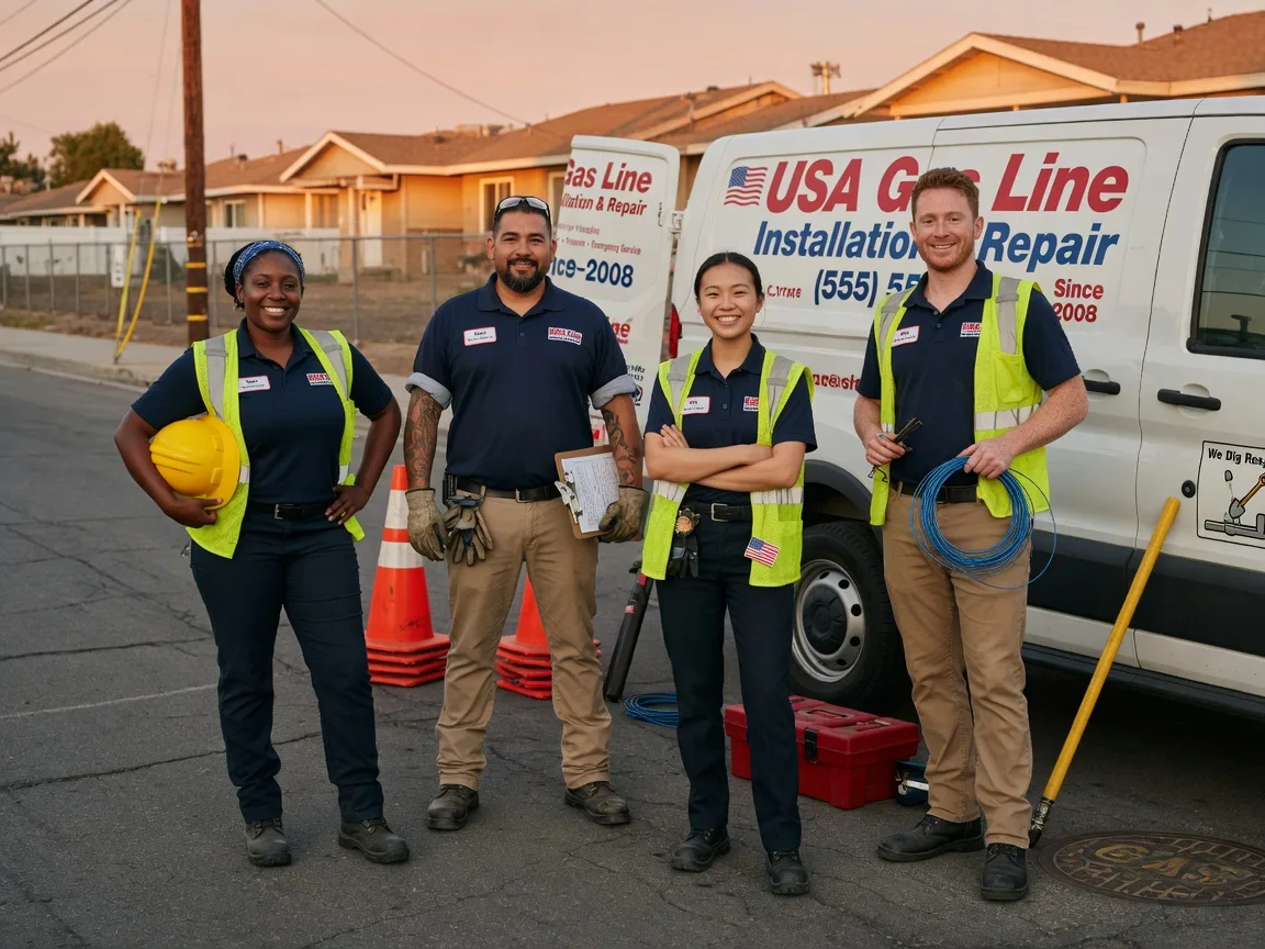 Gas Line Installation company in Leon, OK